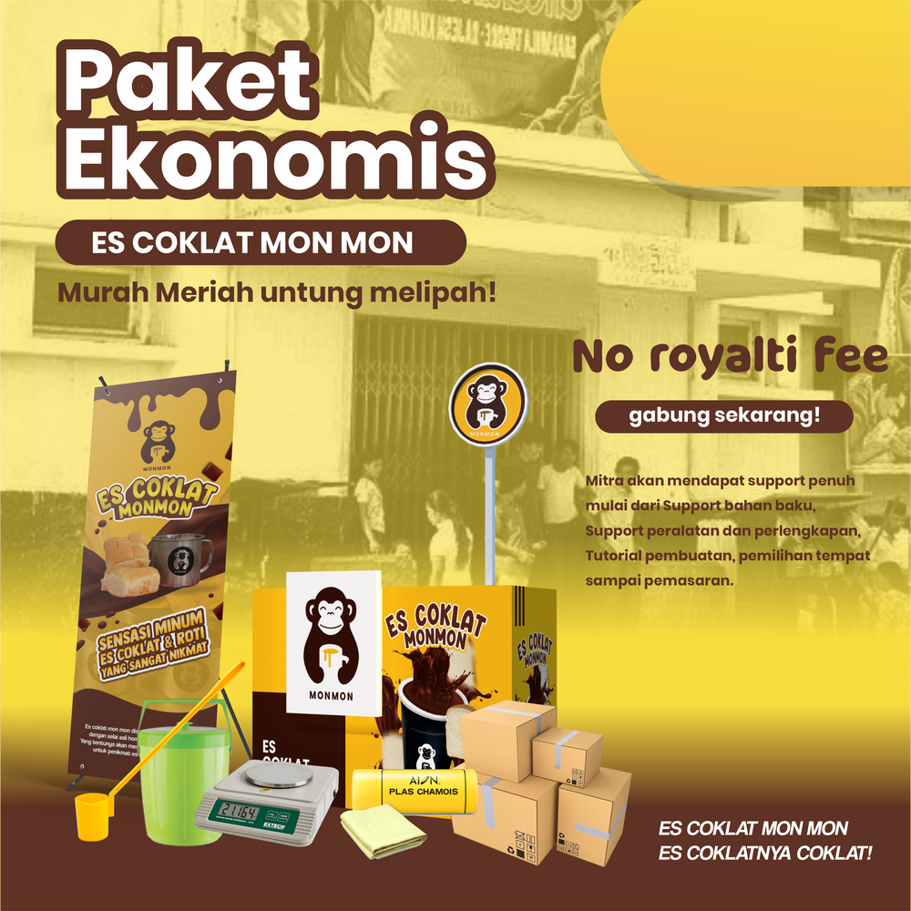 

Paket Usaha Franchise Es Coklat Hemat