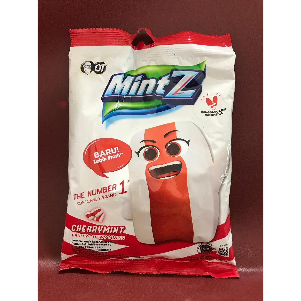 

Mintz Cherry 115G - Permen Mint Rasa Ceri