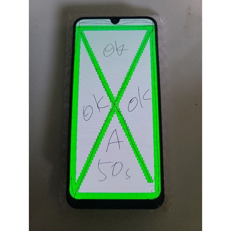 LCD samsung A50s / A507 original copotan mulus no minus