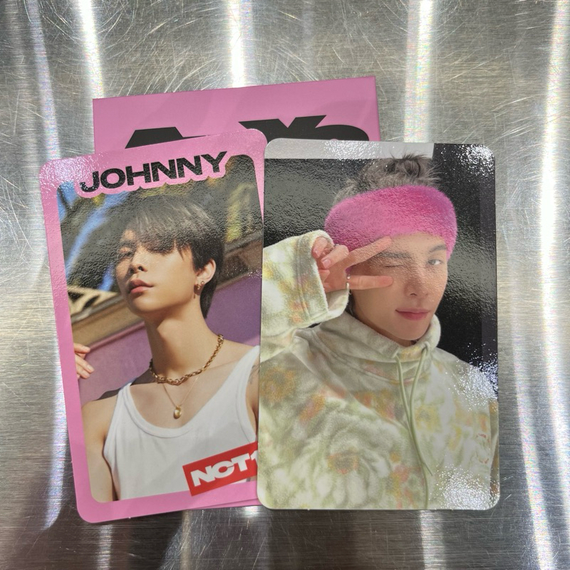 Photocard PC Johnny NCT Trading Card Ay yo