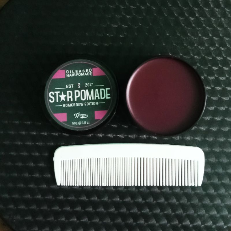 star pomade oilbasd aroma anggur 55gr