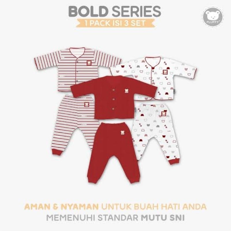 Fluffy Baby Wear Blood Series / Fluffy Baby / Baju Tidur Bayi