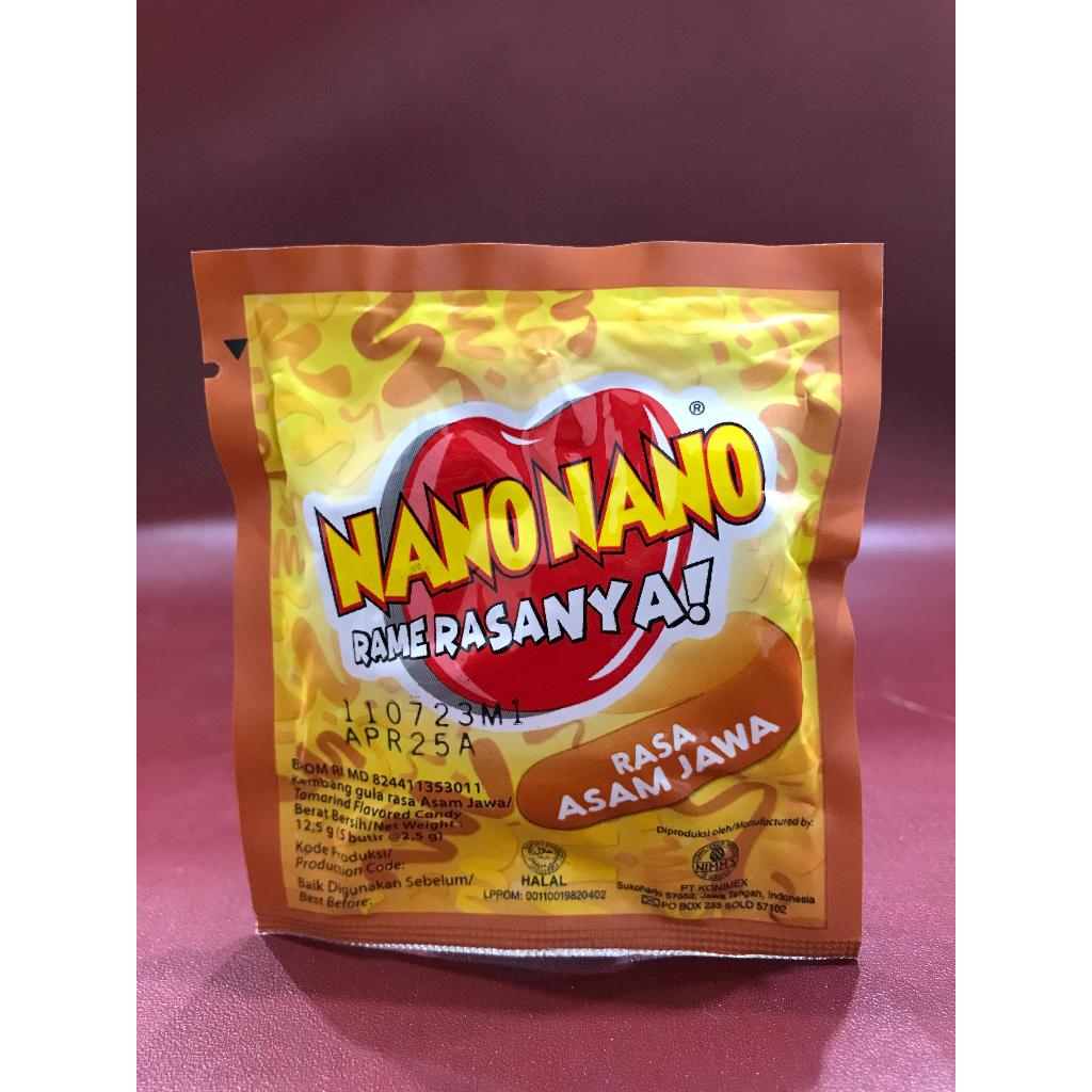 

Nano Nano Asam Jawa - Permen Nano Nano Rasa Asam Jawa