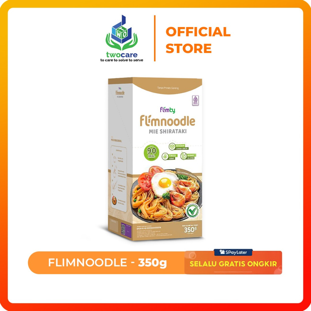 

Flimnoodle Mie Shirataki (Tanpa Proses Goreng) - 1 Box (isi 5 pcs)
