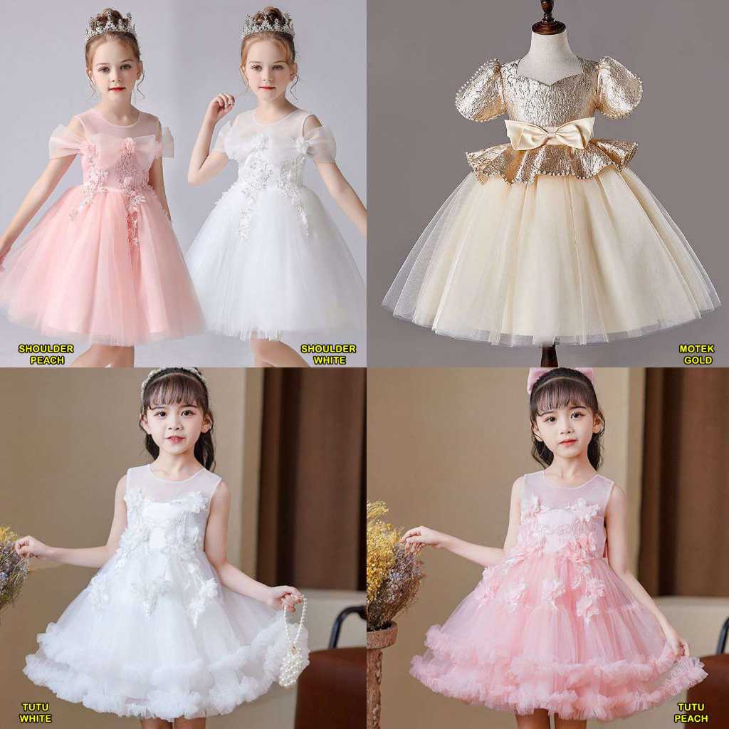 Dress Anak Perempuan PREMIUM BRIDESMAID Girl Party Summer