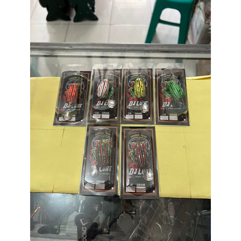 soft frog DJ LURE model semangka 3.5 cm 5 gram