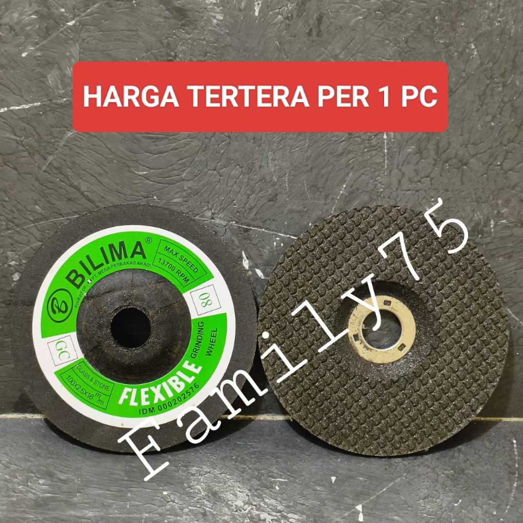 Mata gerinda fleksibel poles kaca batu granit Flexible grinding wheel