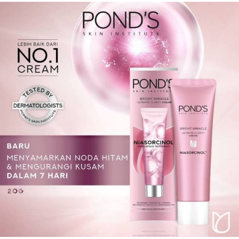 Ponds Bright Miracle Ultimate Clarity/ ponds pelembab/ ponds day cream