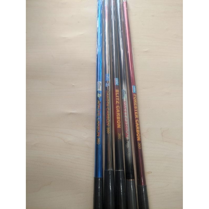 Joran carbon Tegek Daido 360 Ruas panjang