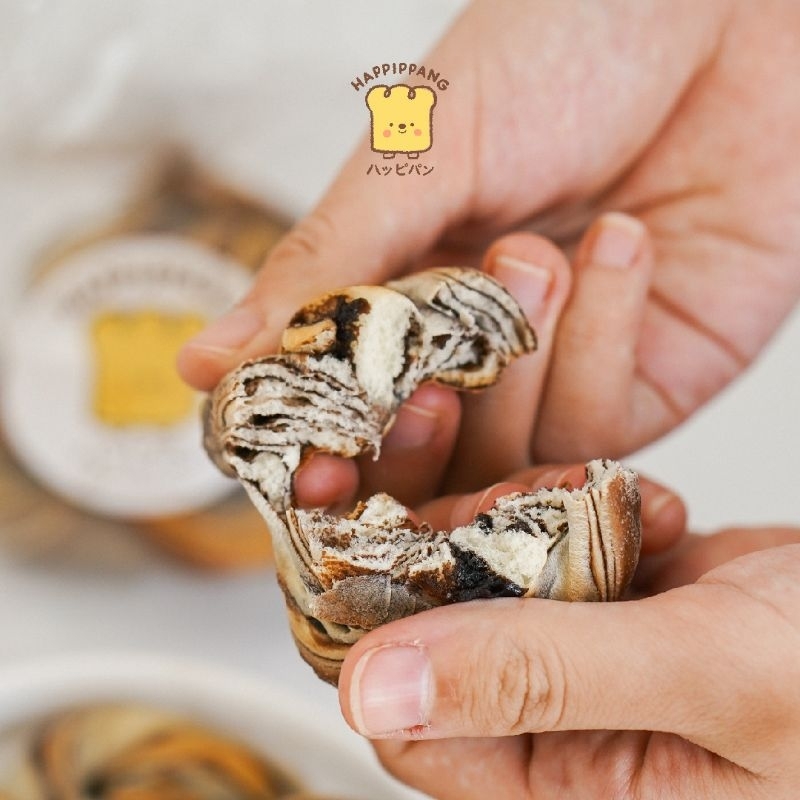 

RB Premium WASSANT HappiPpang - Chocolate & Cheese - Roti Lapis