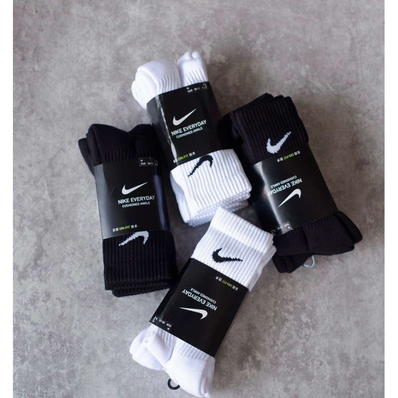 Kaos kaki Socks Nike Cushion Training Crew Original