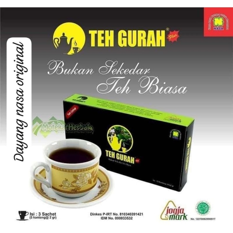 

teh gurah nasa ori teh herbal alami - penghilang lendir dan dahak