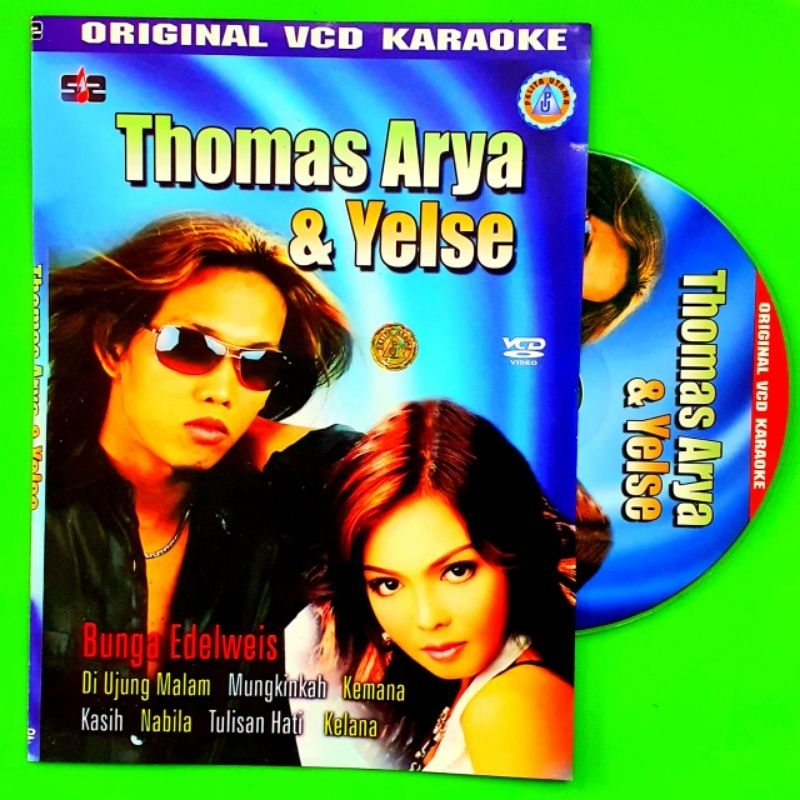 KASET ORIGINAL VCD LAGU THOMAS ARYA BISA BUAT KARAOKE-VOCAL ON OF AKTIF-LAGU TERBARU THOMAS ARYA-LAG