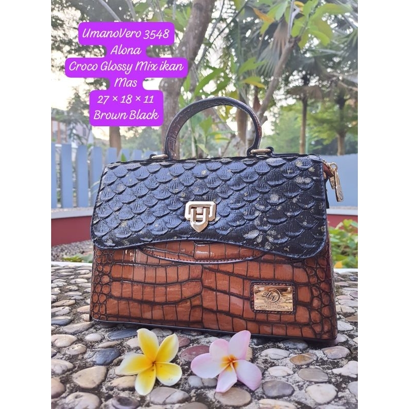 Tas Umano Vero Alona 3548 (Barang Ready Stok) Tas Pesta Tas kantor tas original branded tas wanita t