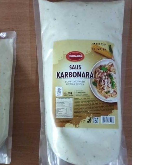 

prima agung saus karbonara 500gr