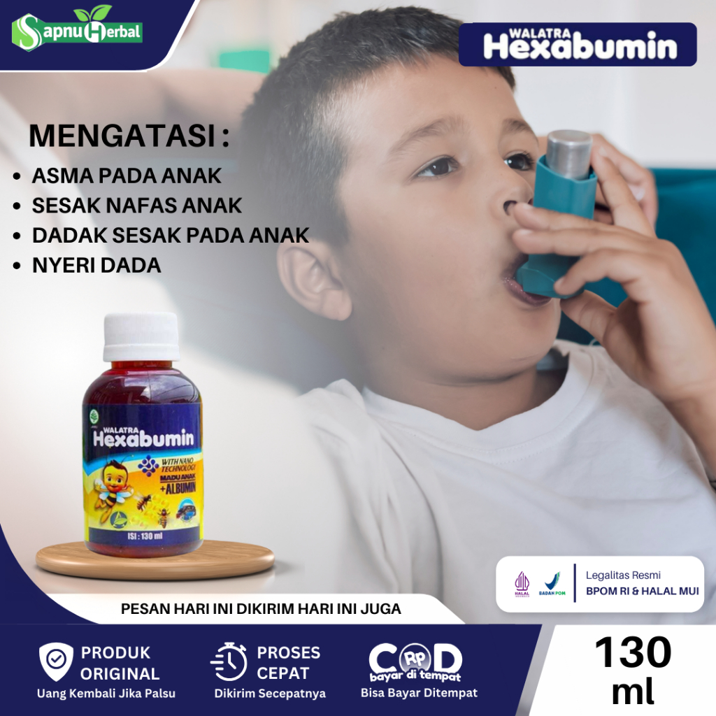 Obat Asma Anak, Obat Sesak Nafas dan Batuk Anak, Sesak Nafas Pada Anak, Madu Untuk Batuk sesak Nafas