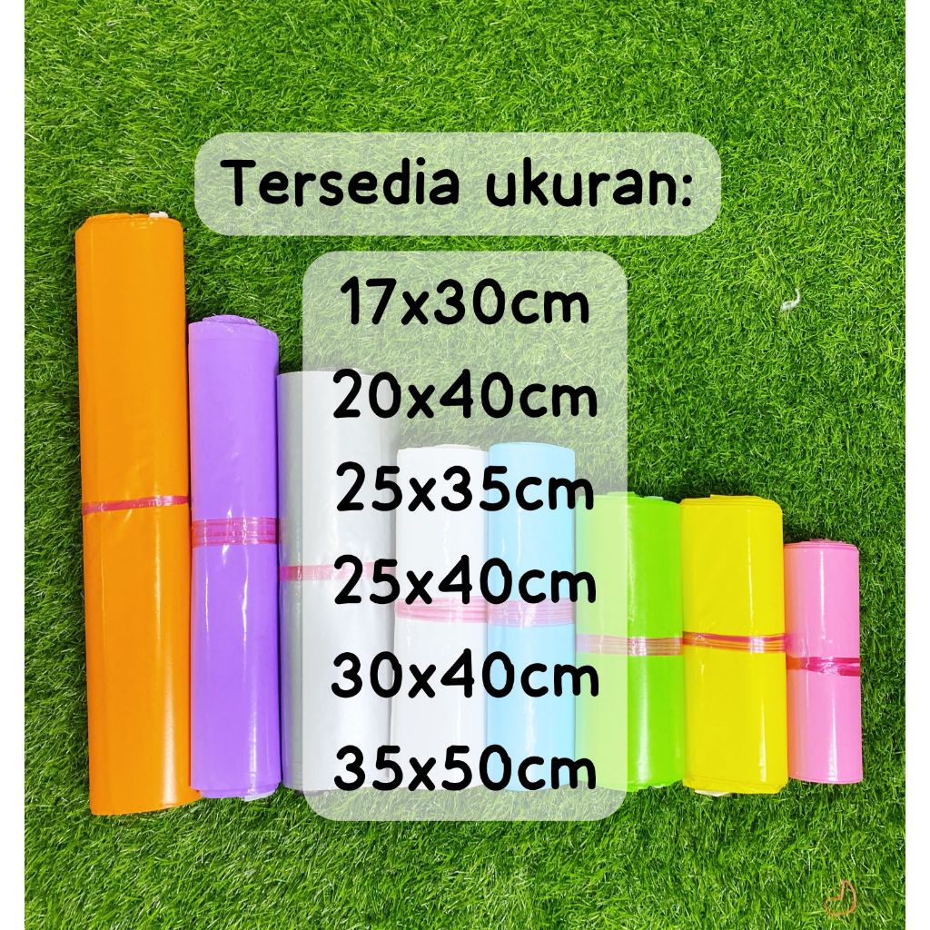 

InJO PLASTIK POLYMAILER 25x40 WARNA PREMIUM isi 100 tebal 0.6 mc