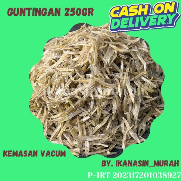 

IKAN TERI GUNTING 250 GRAM / IKAN ASIN MURAH BISA COD