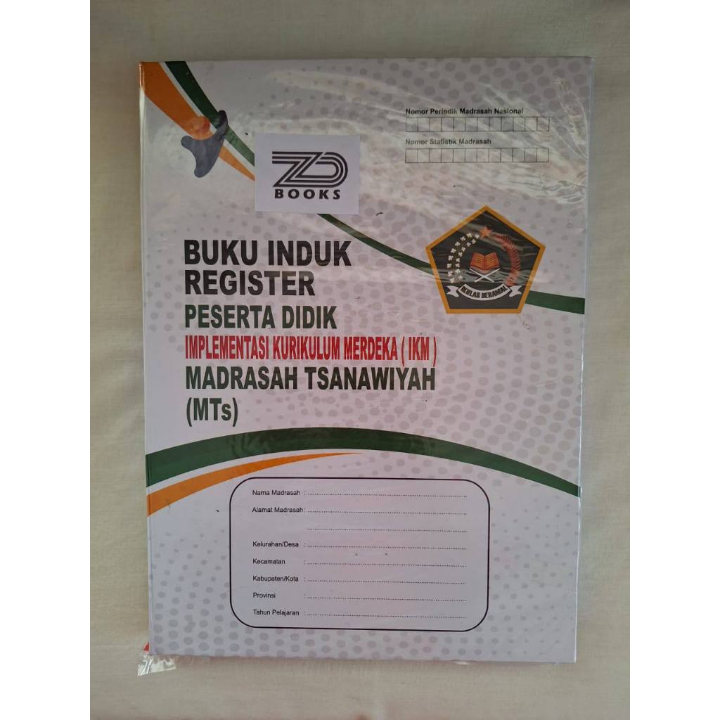 

Buku Induk Register Peserta Didik Implementasi Kurikulum Merdeka (IKM) MTs
