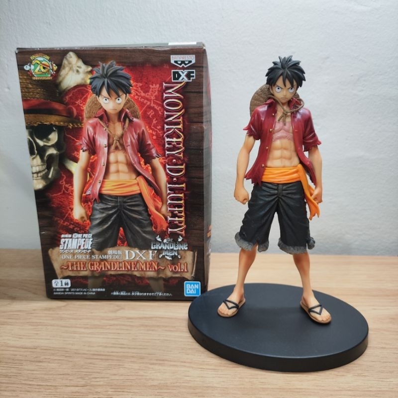 Action Figure One Piece Luffy DXF Stampede