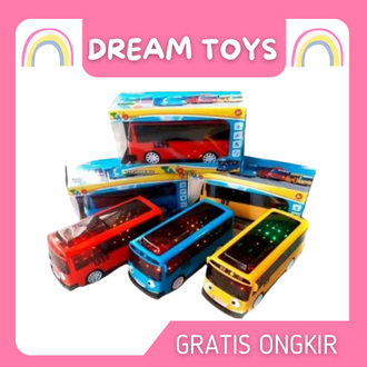 Tayo Lampu & Musik Mainan Bus Tayo Besar Lampu Dan Musik The Little Bus Versi Indonesia