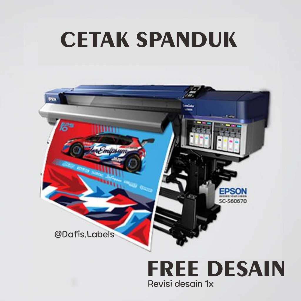 (METERAN) CETAK SPANDUK BAHAN FLEXI STANDART 280 gr CETAK BANNER PESTA CETAK BACKDROP DAN SPANDUK PE