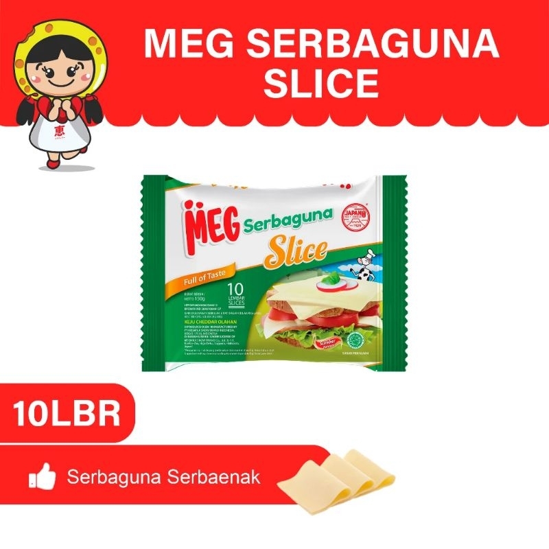 

[PROMO] Keju Slice MEG isi 10/ aneka keju