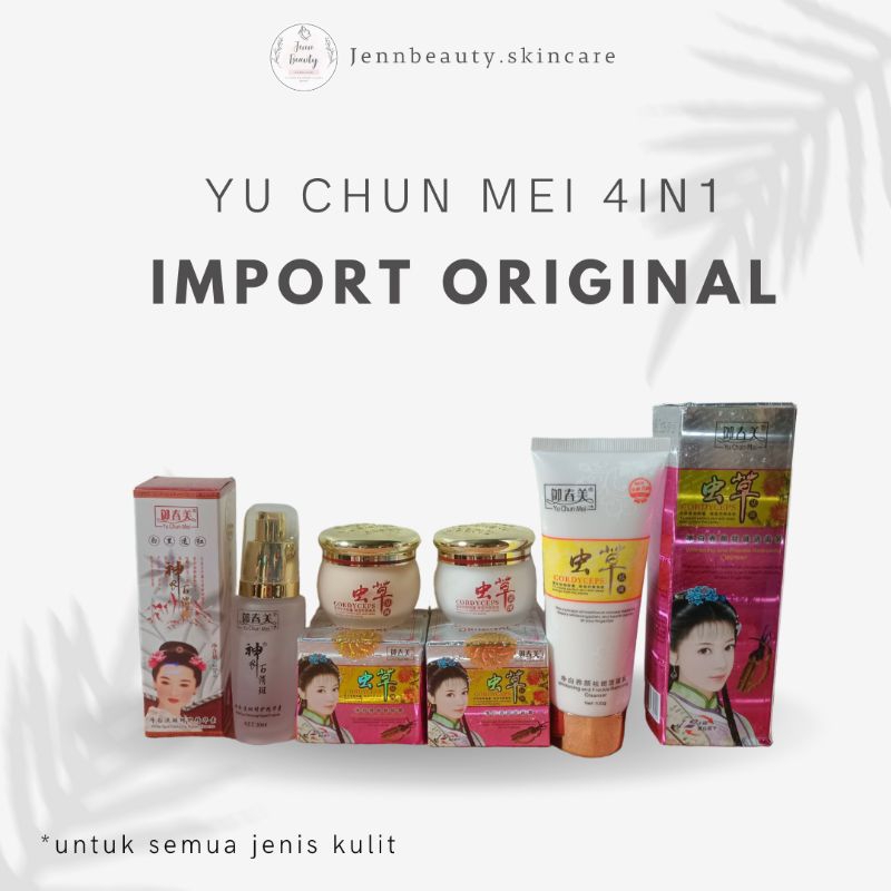 Paket Yu Chun Mei 4in1 IMPORT ORIGINAL