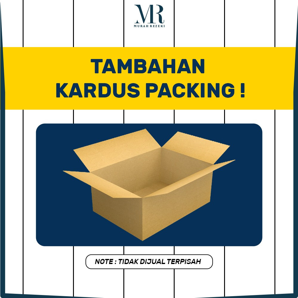 

Tambahan packing Kardus agar paket lebih aman dan safety MR