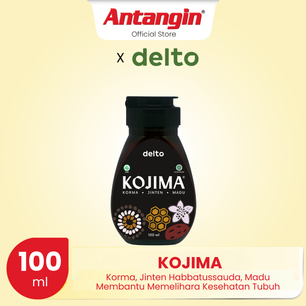 

Kojima 100 ml Memelihara Kesehatan Tubuh (Korma, Jinten Habba, Madu)