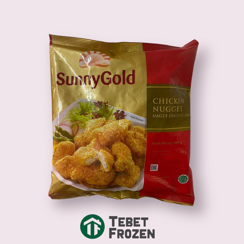 

SUNNY GOLD CHICKEN NUGGET 500GR - TEBET FROZEN