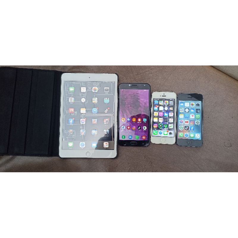 iPad mini 1 16GB, samsung j4 2/32GB, iPhone 5 32/64GB jual murah aja