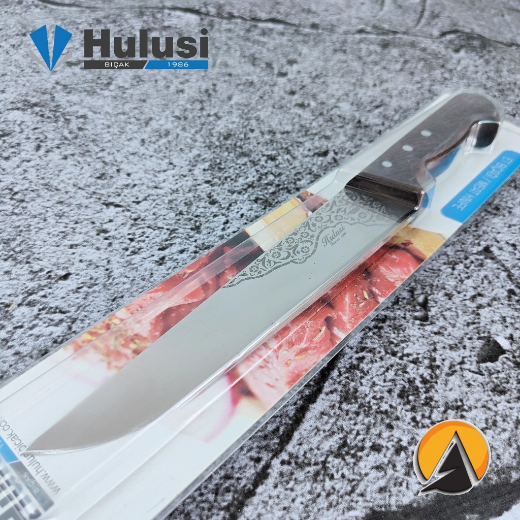 Butcher knife pisau sembelih Hulusi straight 20 cm original turkey 10121.20
