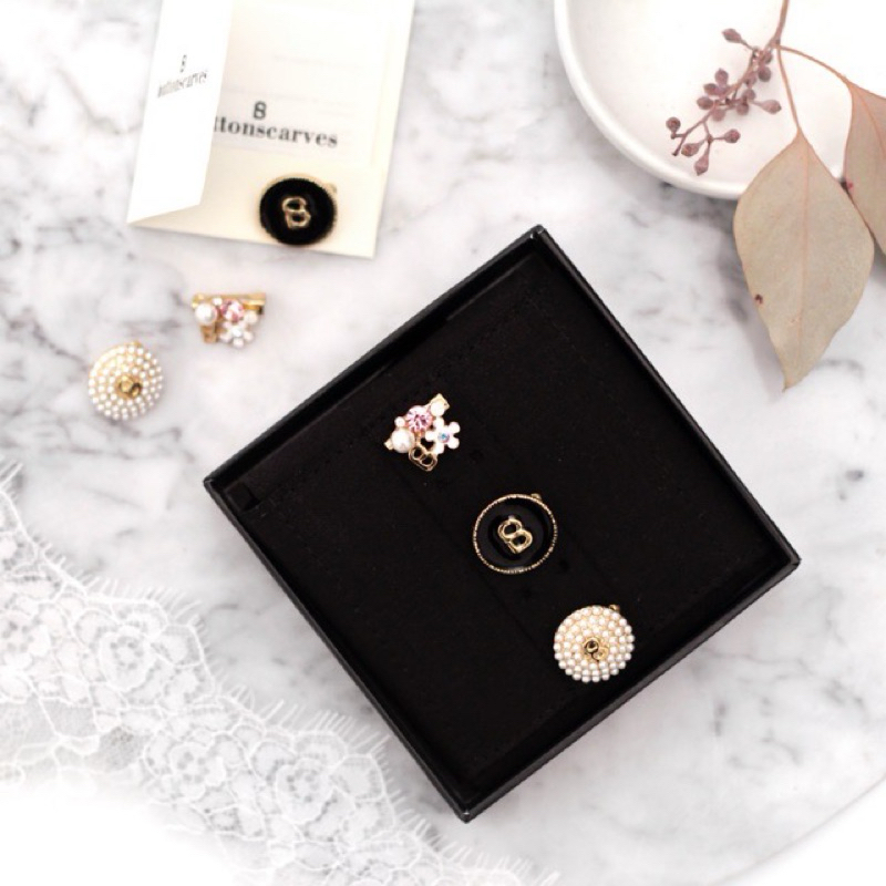 [NEW] Original Buttonscarves 3ssential Brooch Essential Ecer Bros Satuan Mini Broch Broos Buttonscra