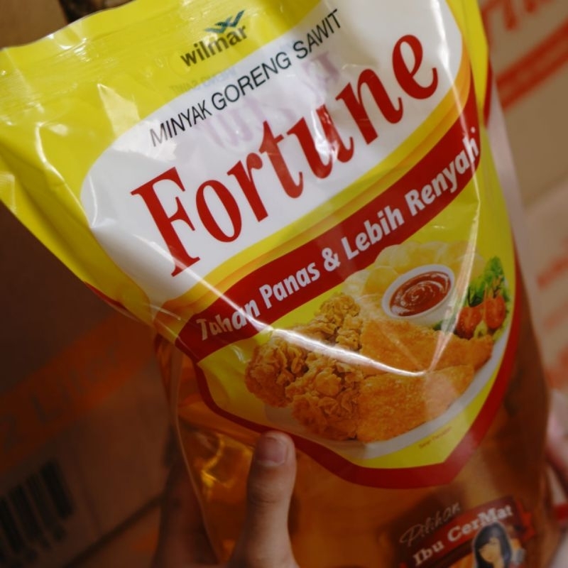 

1 Dus / Karton isi 6 pcs FORTUNE Minyak Goreng 2 L