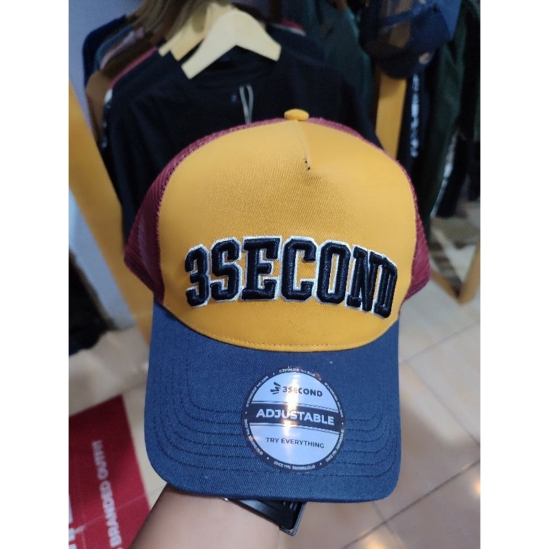 topi 3second terkeren, 100% original