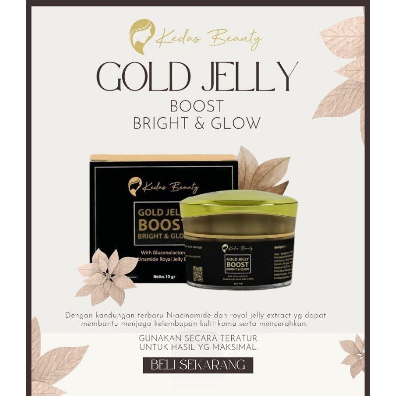 Gold jelly kedas beauty Asli original