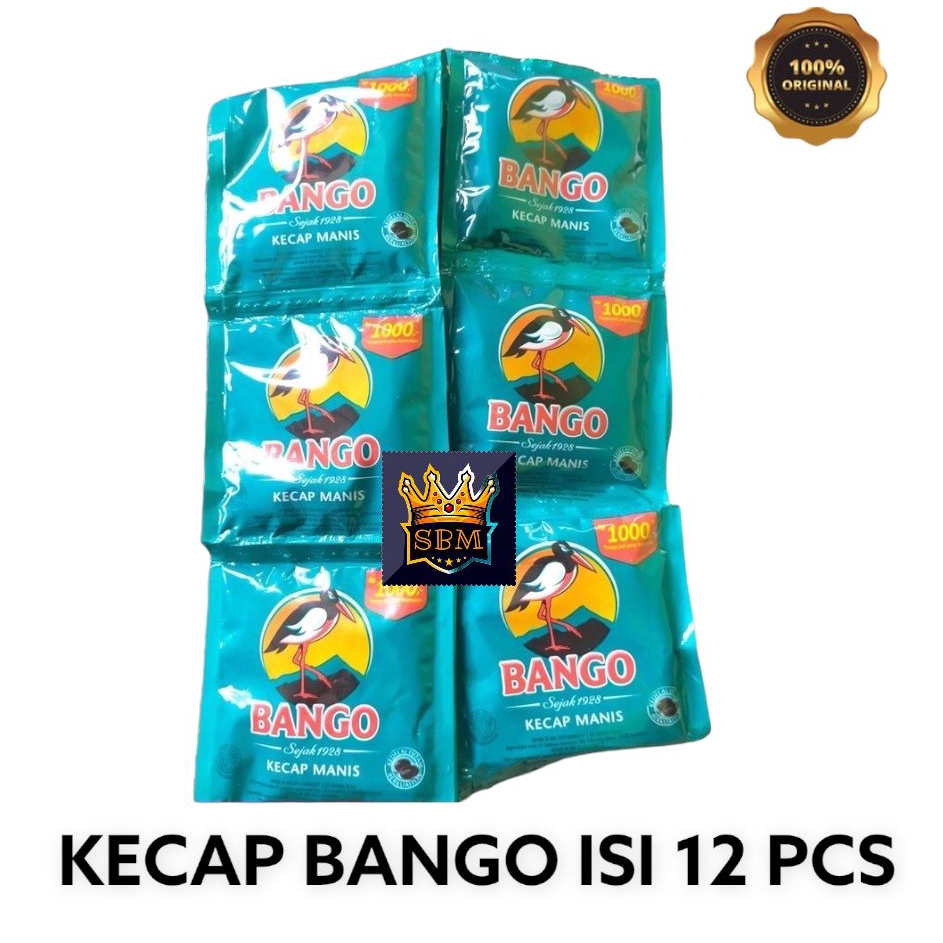 

Best Terlaris SBM ~ BANGO Kecap manis 20 ml RENCENG ( ISI 12 ) KEMASAN 1000