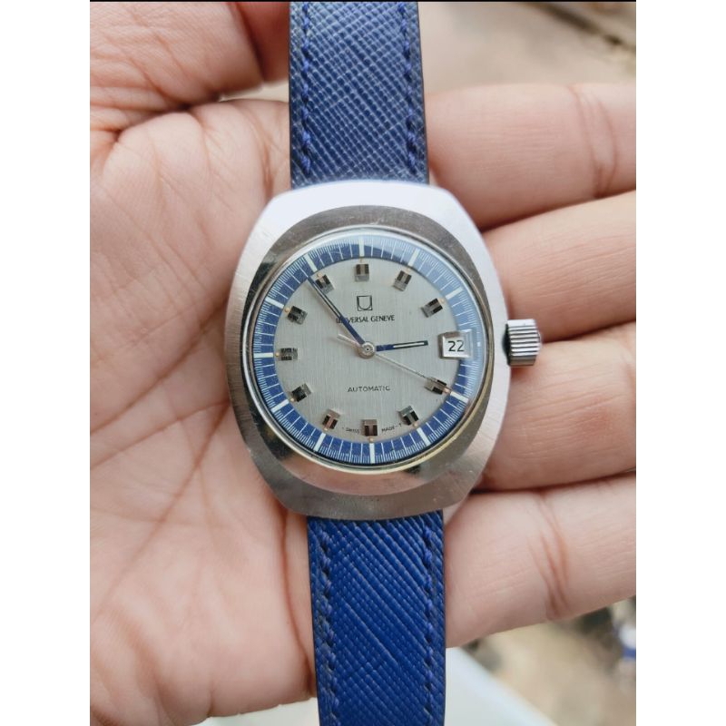 Jam tangan Universal geneve mikrotor vintage