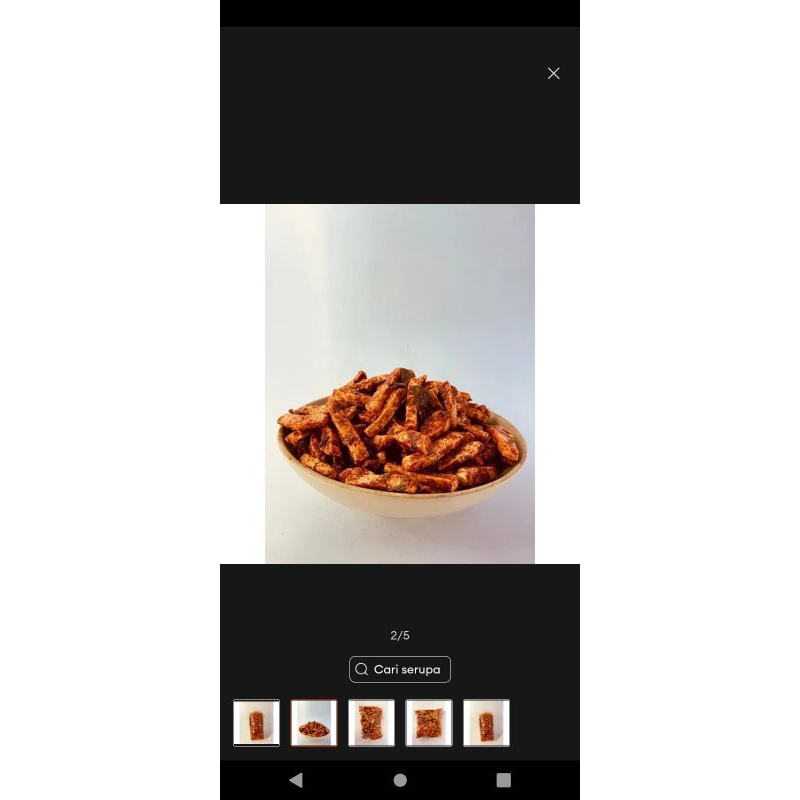 

basreng pedas daun jeruk