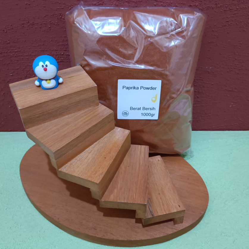 

Pasti Murah Paprika Bubuk Murni 1 kg / Pure Red Bell Pepper Powder / Capsicum Anum 1000 gram / Rempah / Bumbu Masak / Spices Stock Banyak