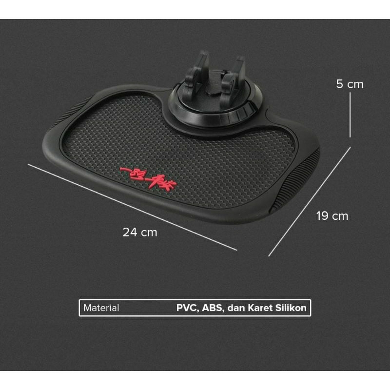 anti slip dashboard mobil tempat taruh HP
