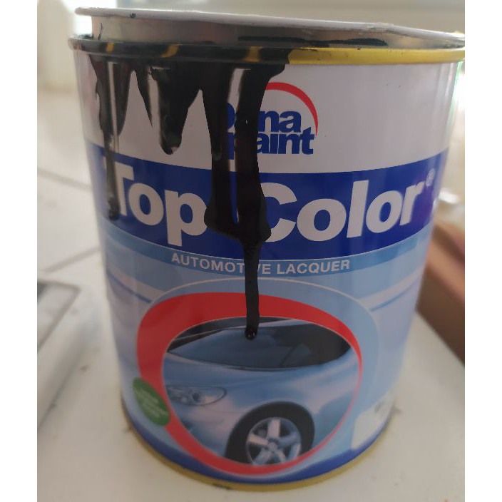 Paling Murah CAT HITAM 200ML TOP COLOR.