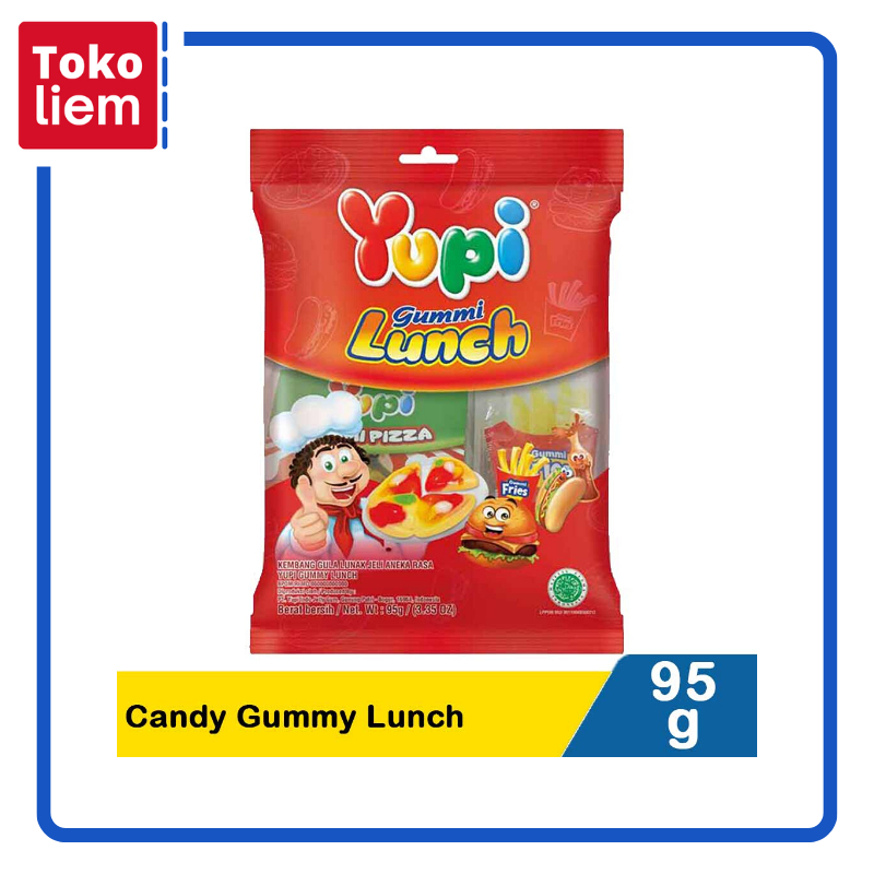 

Yupi Candy Gummy Lunch 95G