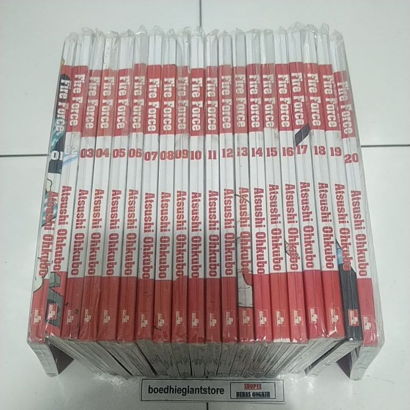 Komik Fire Force 1-20, TS