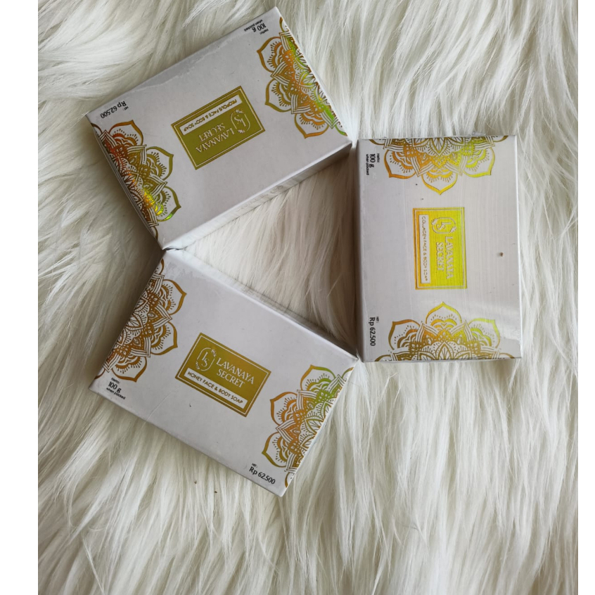 Lavanaya Secret Face & Body Soap LVN Collagen Propolis Honey Sabun Mandi BEST Original