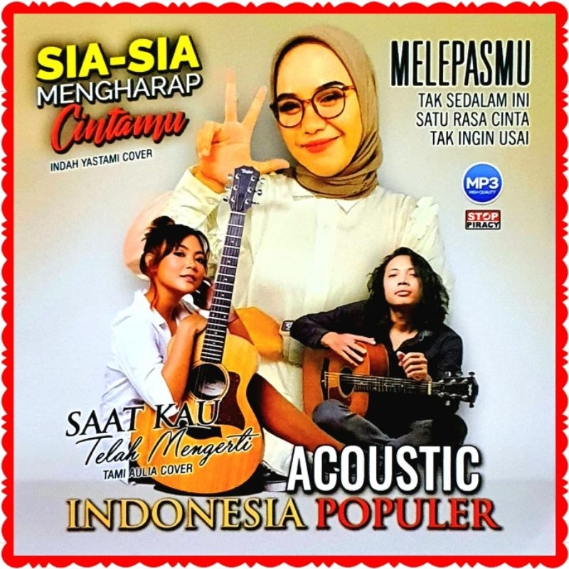 KASET MP3 LAGU COVER AKUSTIK POP INDONESIA TERBARU-LAGU COVER TERBARU-LAGU COVER-LAGU AKUSTIK-KASET 