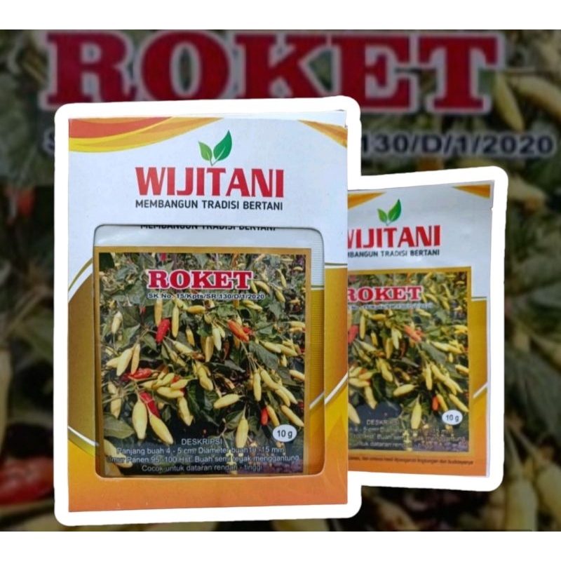 ROKET benih cabe rawit 10 gram