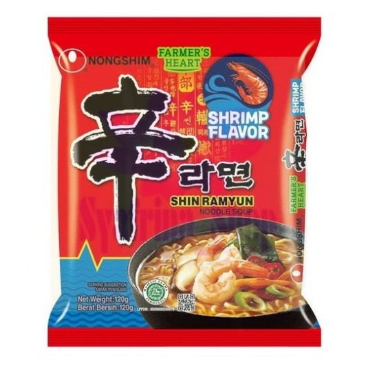 

Nongshim Shin Ramyun Shrimp Flavour 120gr