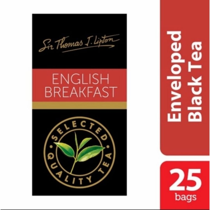 

Lipton English Breakfast STL 25S/Teh Hitam/Lipton Tea